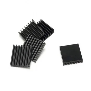 Aluminum heatsink 25*25*5mm chip radiator Can be customized cooling block