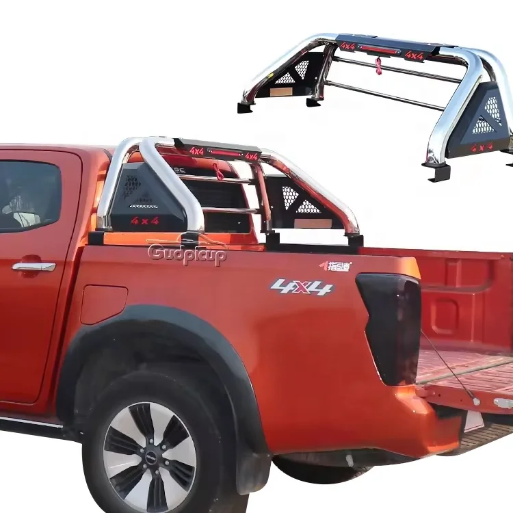 Truck Roll Bar 4x4 stainless steel universal roll bar t60 t90 maxus for gmc sierra mitsubishi l200