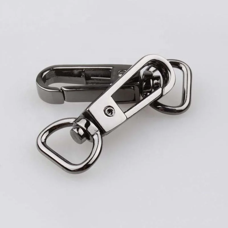 hardware zinc alloy dog clasp metal bag accessories rotary hook stainless steel fastener buckle factory direct sales 2021
