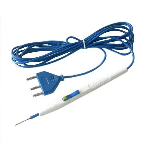 CE ISO certificated single use electrosurgical pencil with 3meter cable