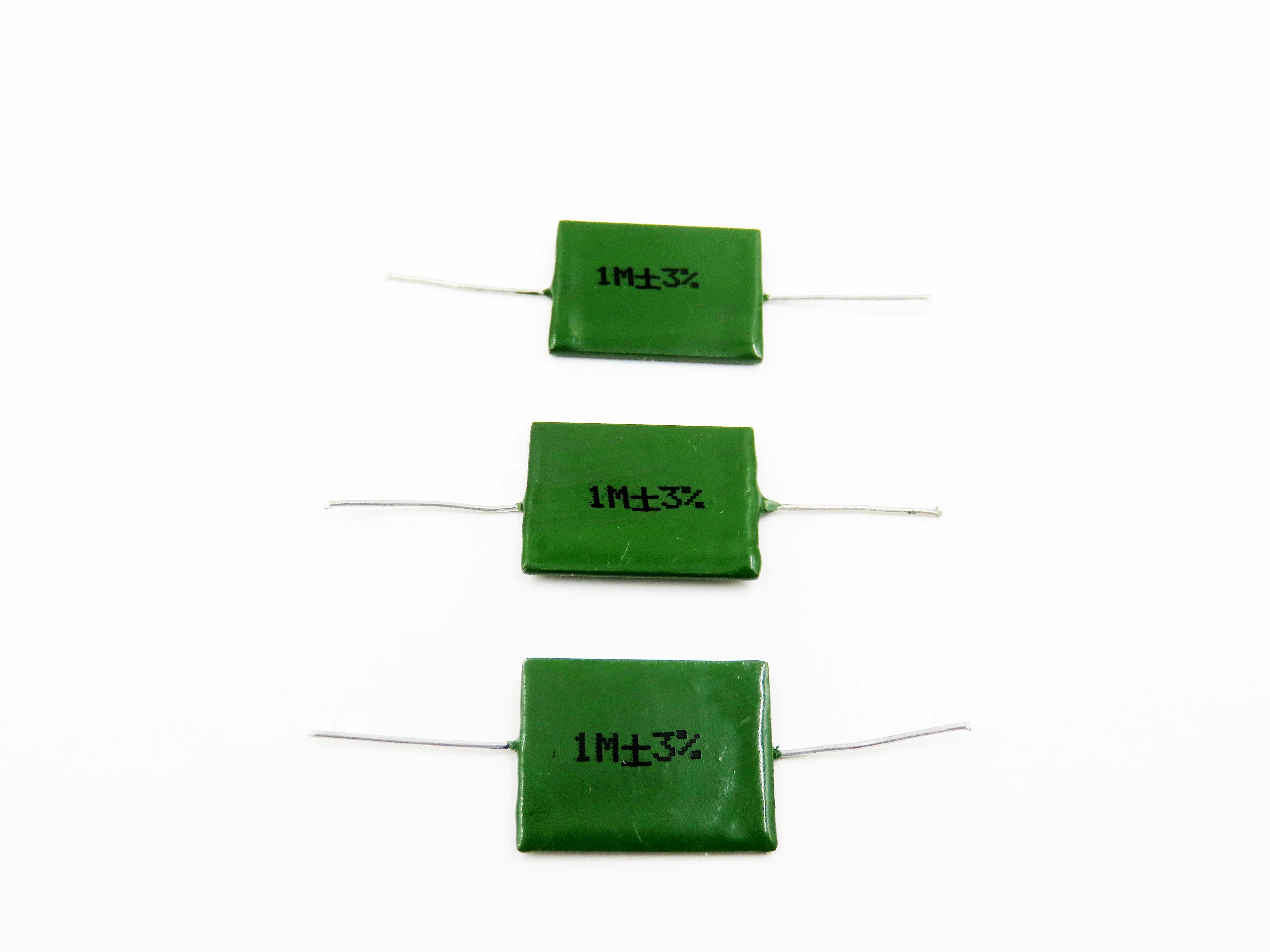 High precision high voltage flat resistor 1M 10M 100M