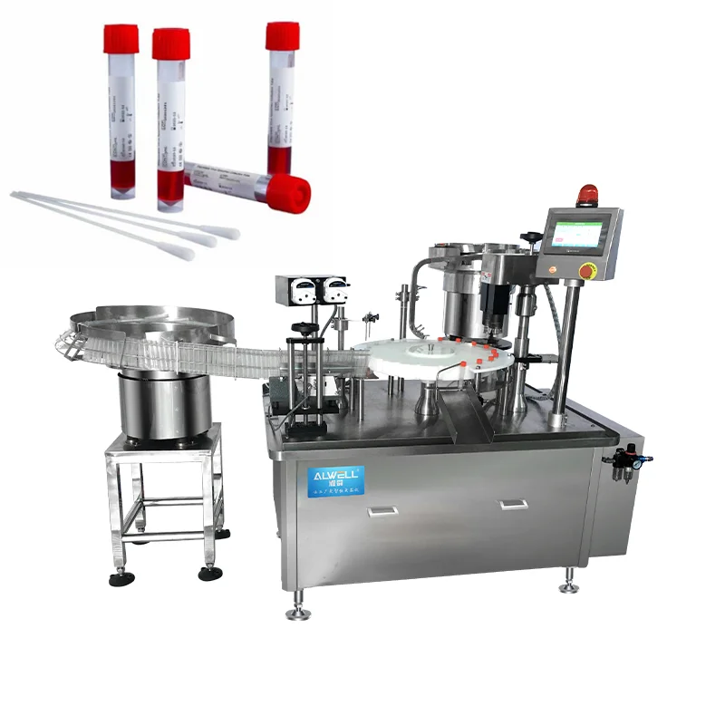Best Price Vial Test Tube Filling Machine Pharmaceutical Machine Liquid Ivd Reagent Filling Capping Machine