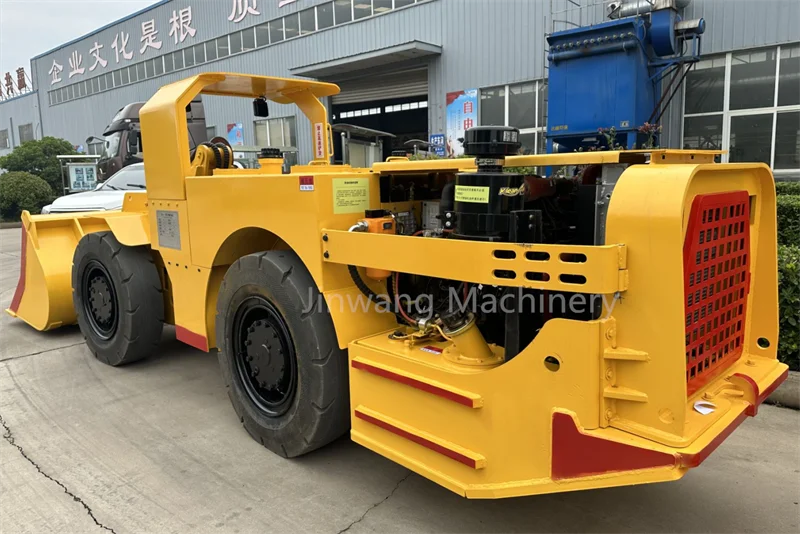 Jinwang высококачественный WJ-1 погрузчик 4 колеса скребок Прямая продажа с завода