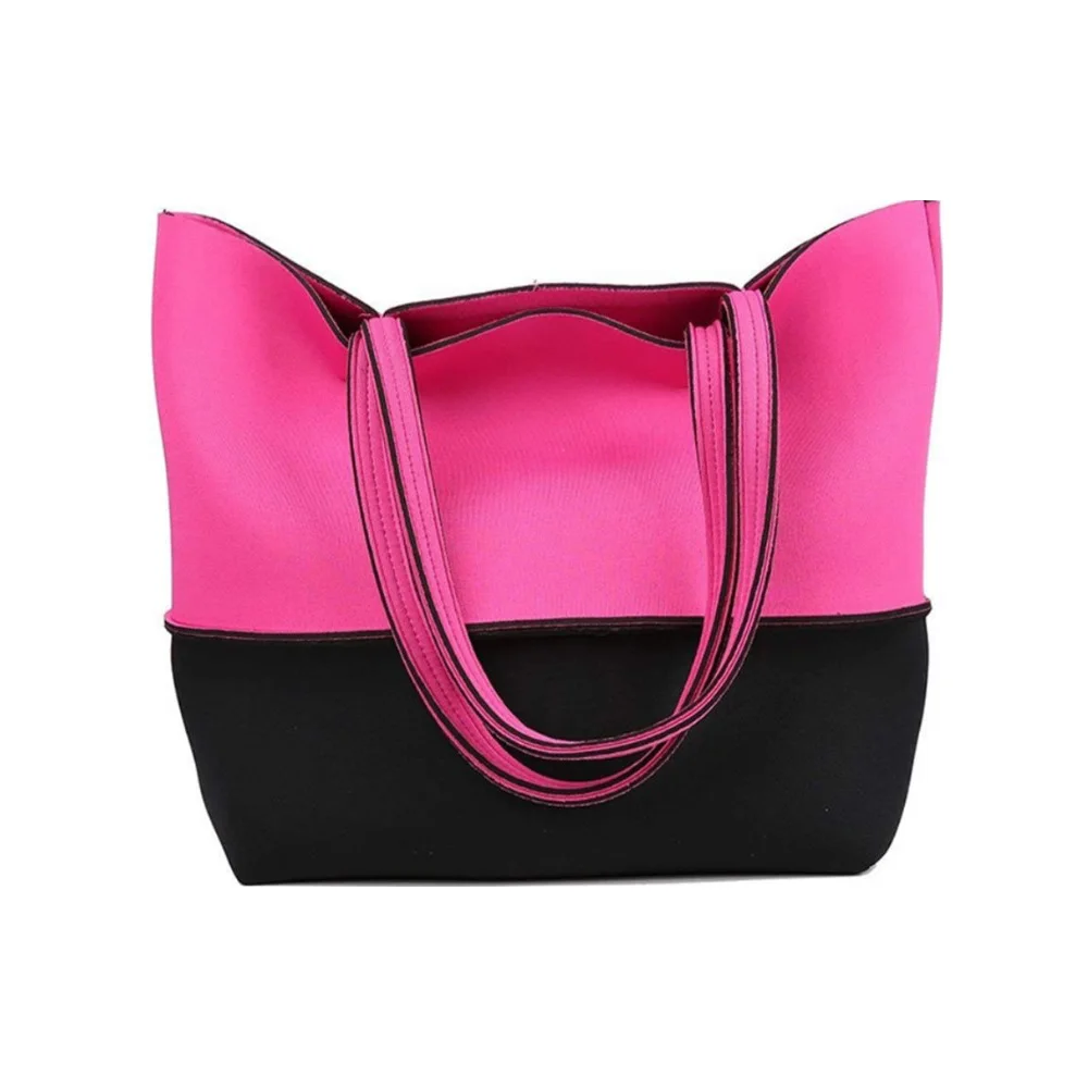 Neoprene Shopping Bag Beach Carrier Boat Tote Bag Handbag Shoulder Bags with Handle