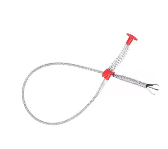 Long Wire Spring Household Bendable Sink Tub Toilet Dredge Pipe Bathroom Kitchen Sewer Cleaning Tools