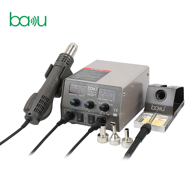  Баку новые продукты ba-602D + мобильного ремонта переработанный Топы Estacion De Calor паяльная станция сварочный