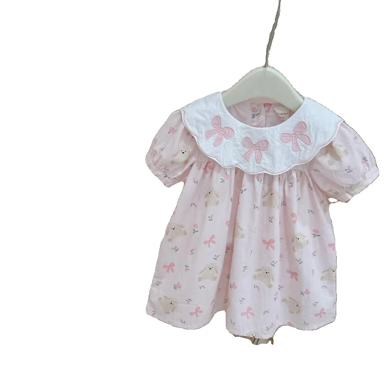 100% Cotton Girl Clothes Baby Gown Baptism Christening Evangelical Pink and Blue Dresses for Boys