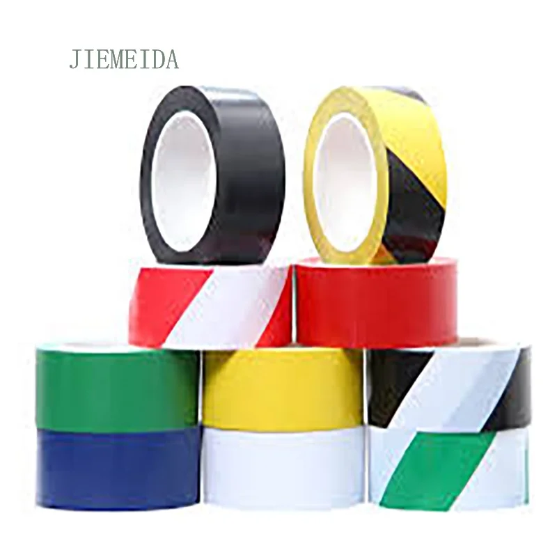 Безопасная самоклеящаяся полосатая предупреждающая лента из ПВХ для предотвращения скалолазания лестниц