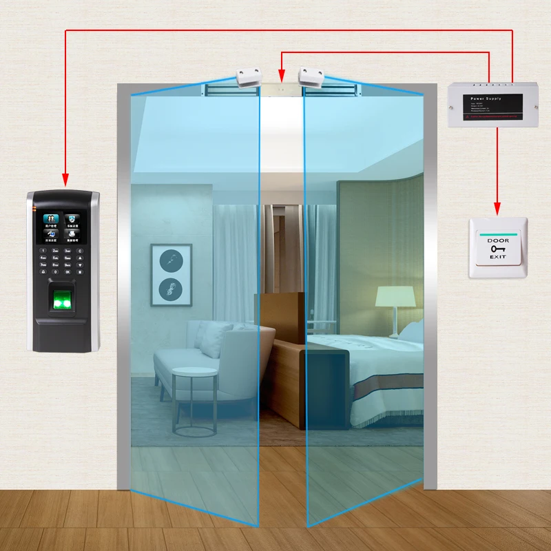 Intelligent access control system fingerprint identification attendance all-in-one machine
