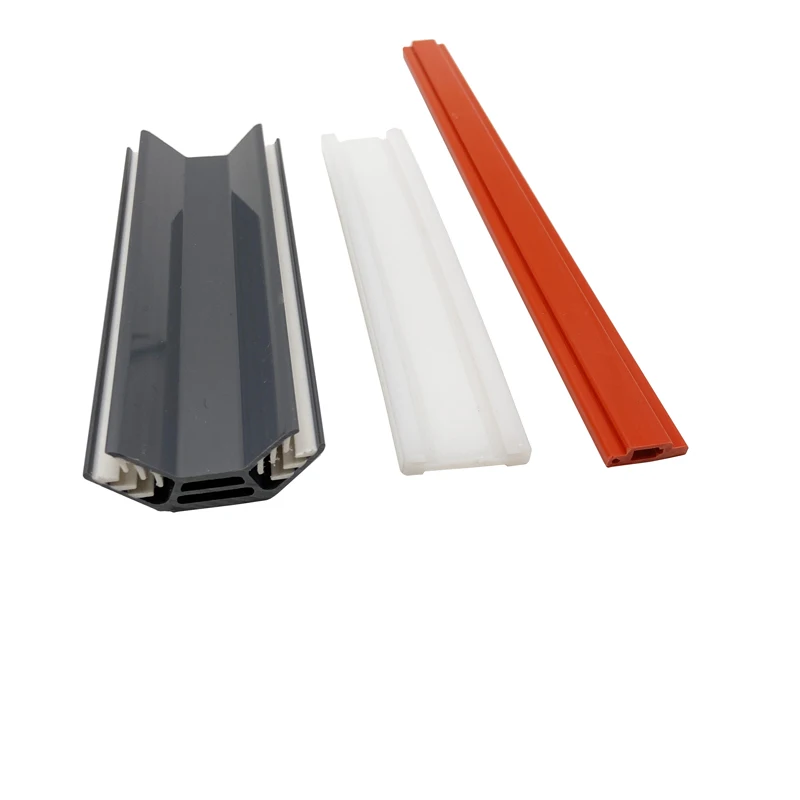Индивидуальный Пластиковый профиль OEM ODM ABS/POM/PVC/ETFE/PTFE/PFA пластиковые экструзионные профили