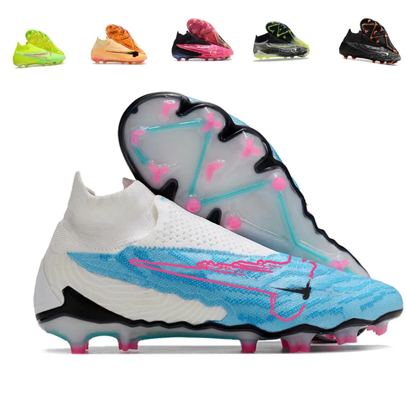 Top quality Fashion chaussures hommes Football Shoes wholesale high ankle Soccer Shoes  Famous Brand Football Soccer Boots