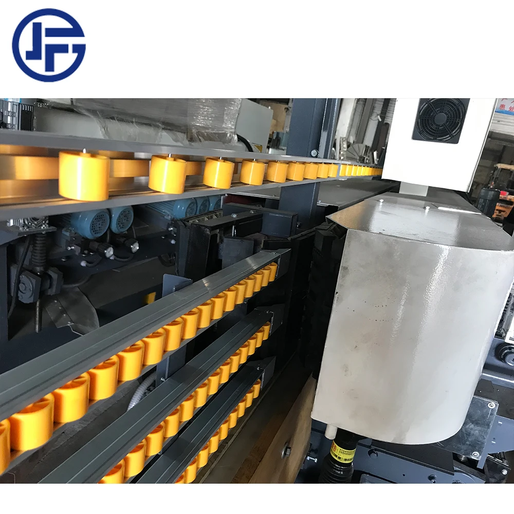 JFB-371 11 Motors Competitive price  automatic  glass mirror  mosaic straight line beveling grinding machine