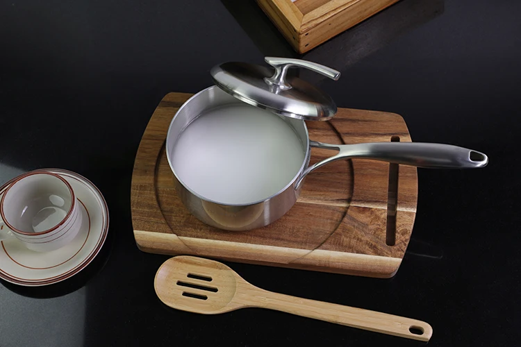 Axa- Hight Quality 16cm Stainless Steel NonStick Induction Saucepan Cookware Casserole Milk Stock Pots