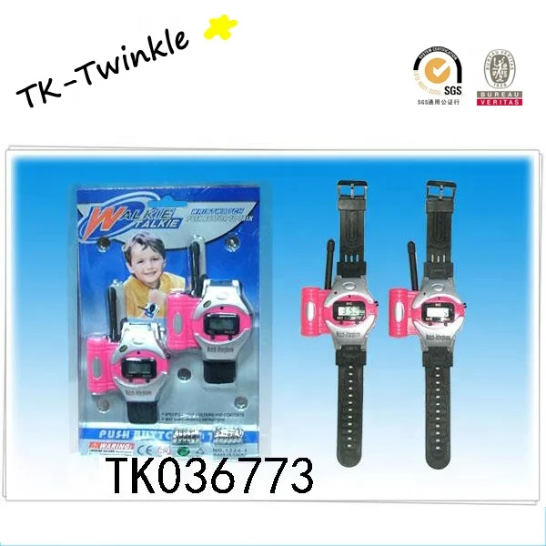 Hot selling super tie rod watch walkie talkies toys for kids