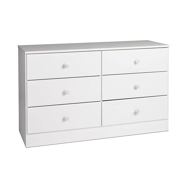 Chest of drawer wooden storage 6 drawer hot sale modern drawer cabinet