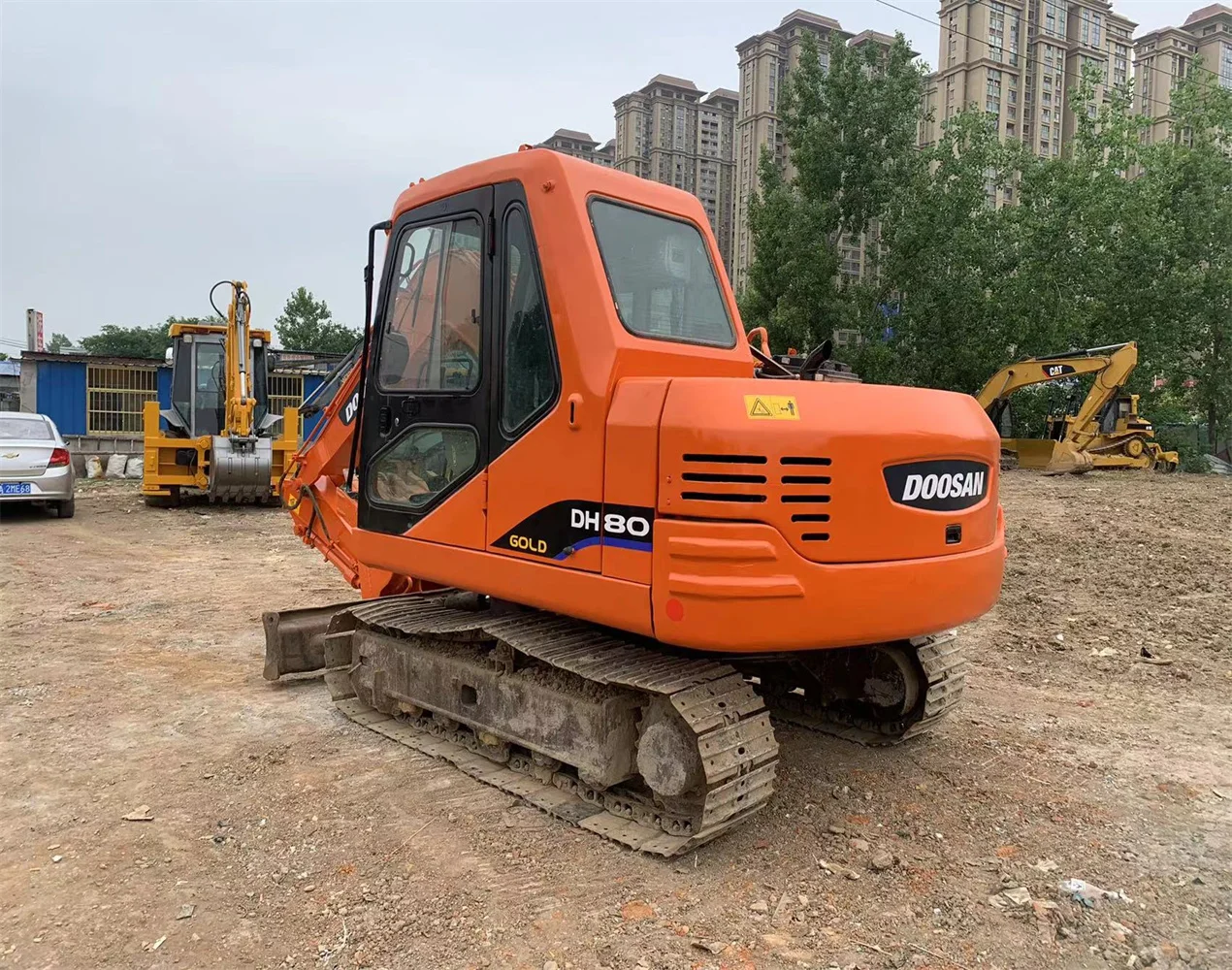 Original Korea Doosan Excavator Used Mini Doosan 80h Crawler Excavator for earth-moving with good condition