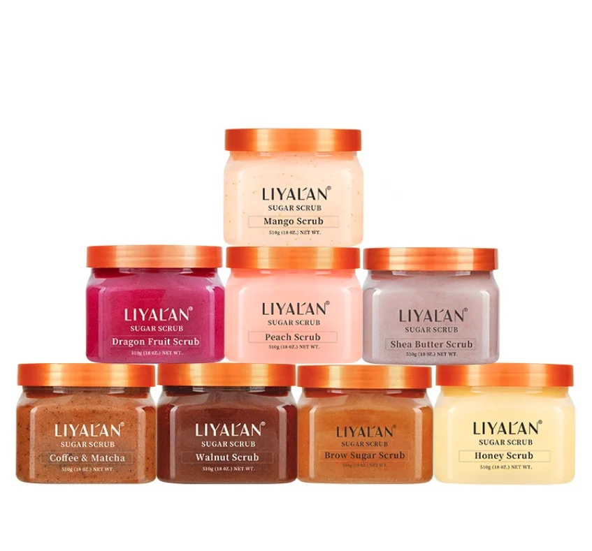 Best Price Natural Organic Fruit Blueberry Exfoliating Vegan Moisturizing Face Shea Sugar Scrub Men Body Scrub