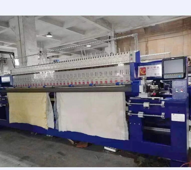High speed industrial lock stitch quilting and embroidery machine for home textile
