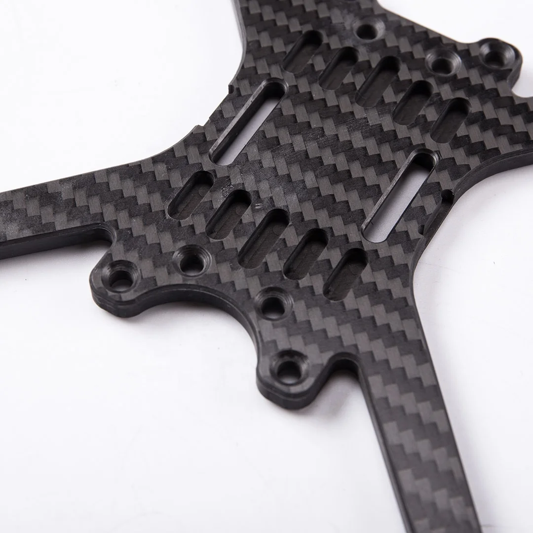 Carbon Fiber Parts Cutting 3K Carbon Fiber Sheet Manufacturer Custom CNC Machining