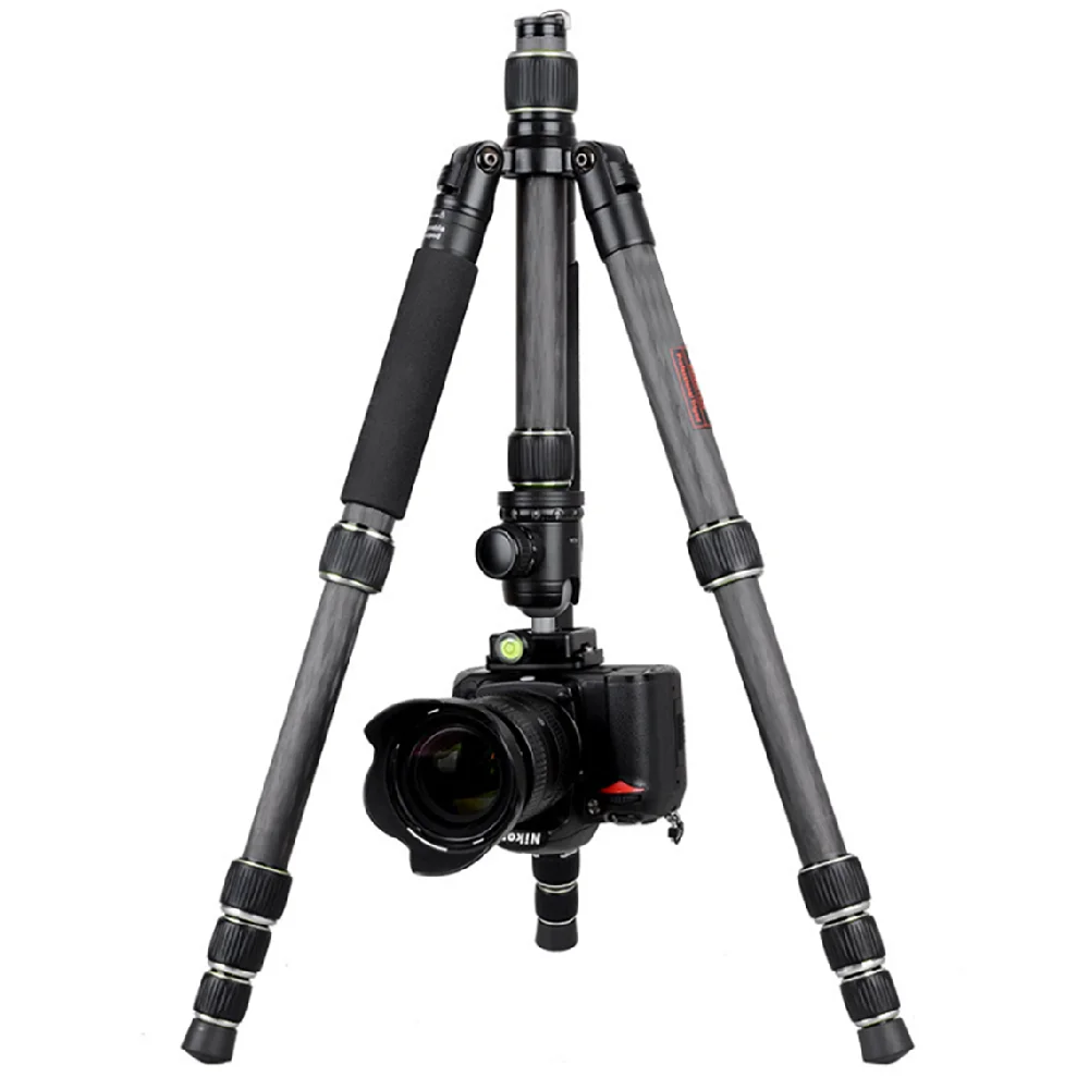 Concept Lightweight Carbon Fiber Camera Tripod Professional Tripod Camera Tripod With Carry Bag