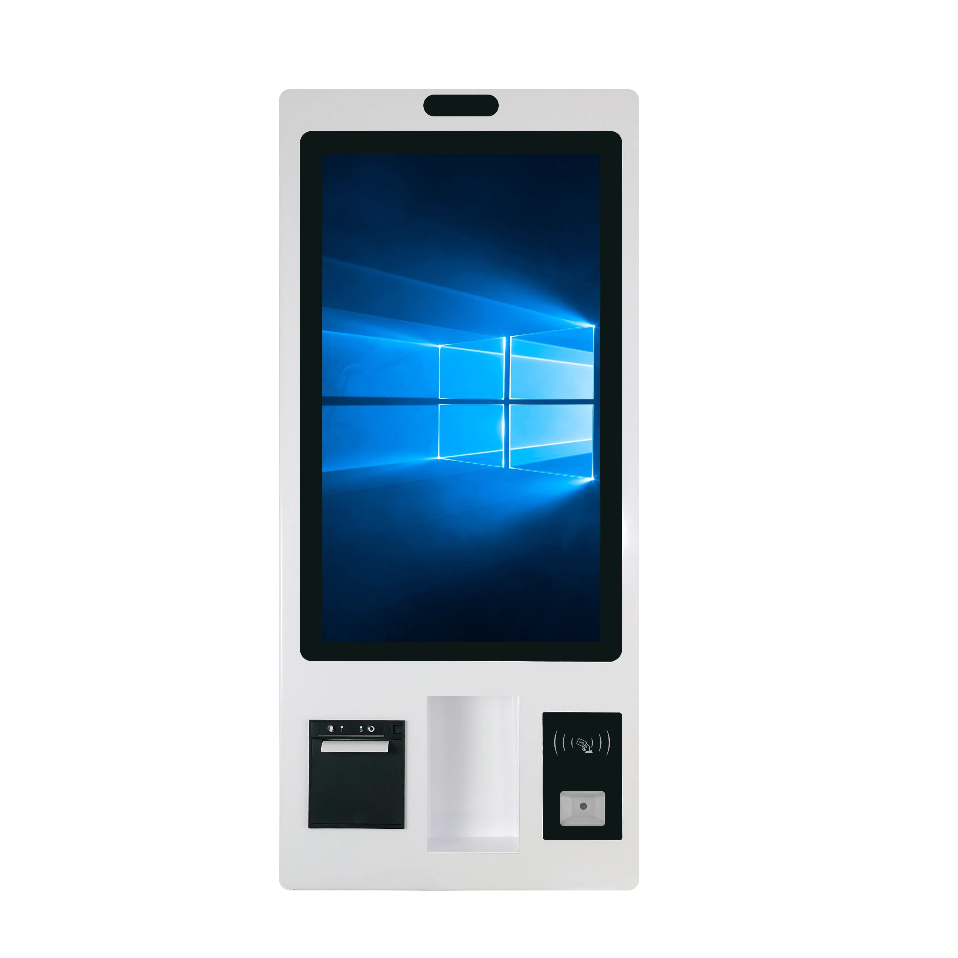 27 New kiosk With QR Scanner Printer Pos Terminal All In One Touch Screen Pos System Point Of Sale Machine Cash Register nfc