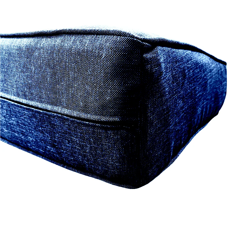Lumbar Support Back Pillow Customized Outdoor Seat Cushion 100% Olefin Waterproof Foam Massage Bed Camping Bed Rectangle Quilted
