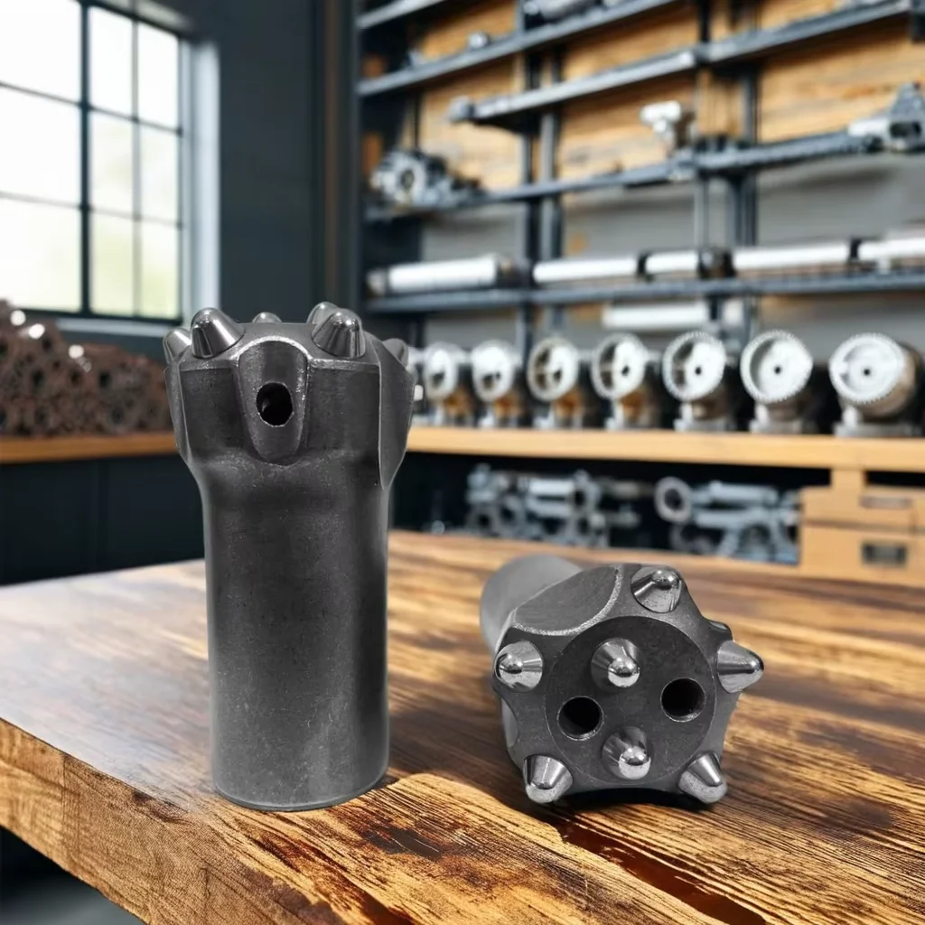 R32-60mm Коническая Зубчатая дрель с гофрированной резьбой.