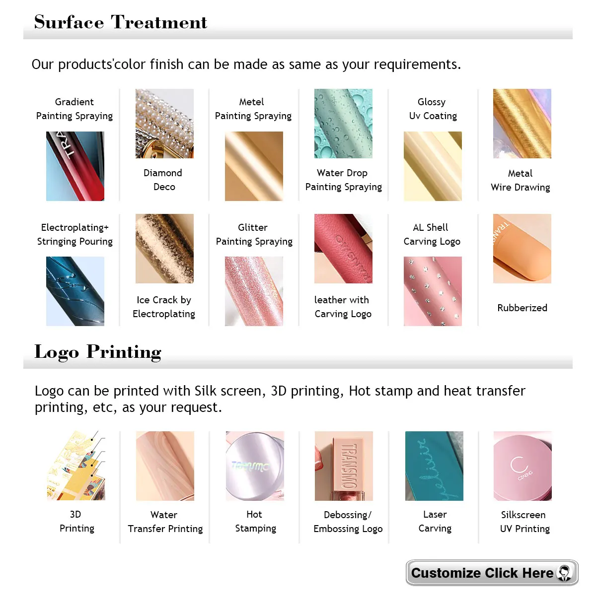 Luxury high quality custom private label empty cosmetic case eyeshadow case packaging empty eyeshadow case