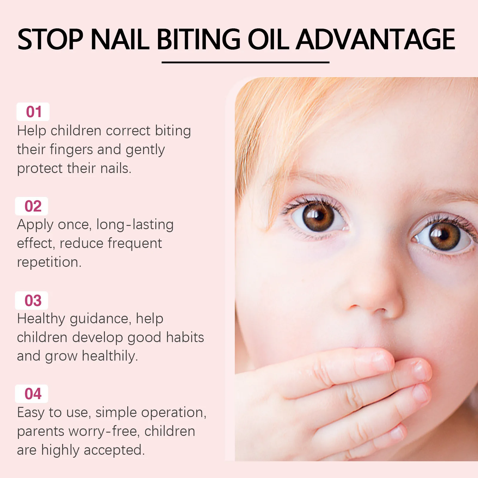 Anti Stop Nail Biting High Quality Natural Healthy Kids or Adults Nail Care Treatment Liquid Anti Biting Liquid