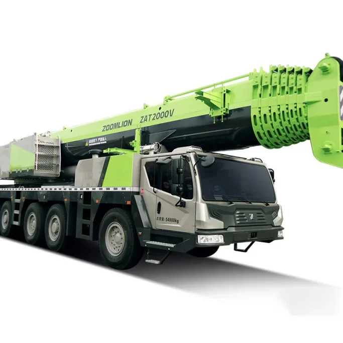 ZAT2000V753.1 All-terrain Crane Seven Section Booms 103m Lifting Height