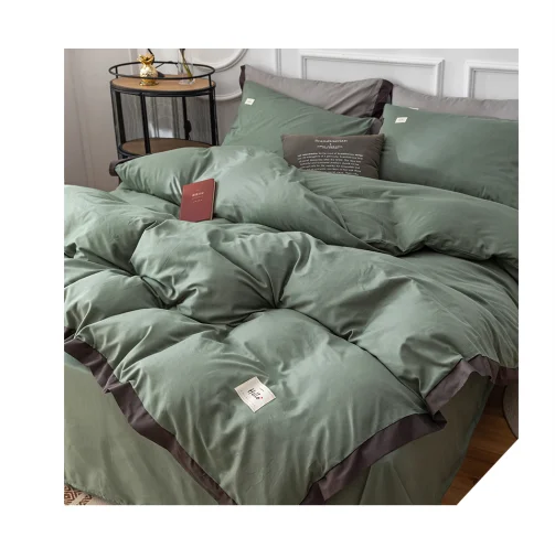 Hot sale Pure cotton home small fresh style120*190cm kids bedding set 100% cotton