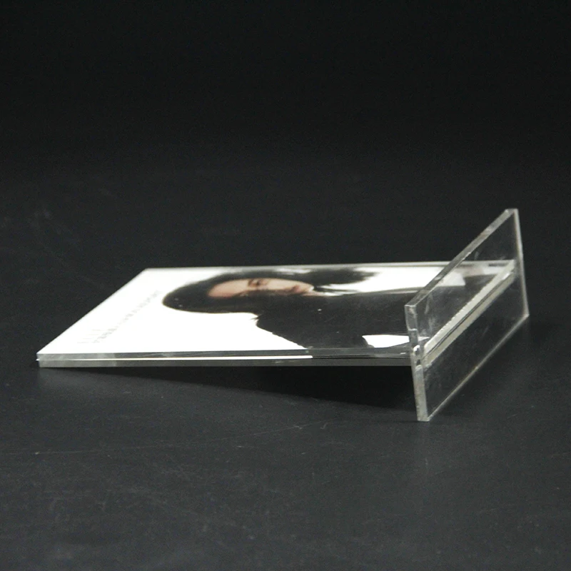 Clear Acrylic Sign Holder Acrylic Menu Display Stand Acrylic Table Sign Holder for Display Only