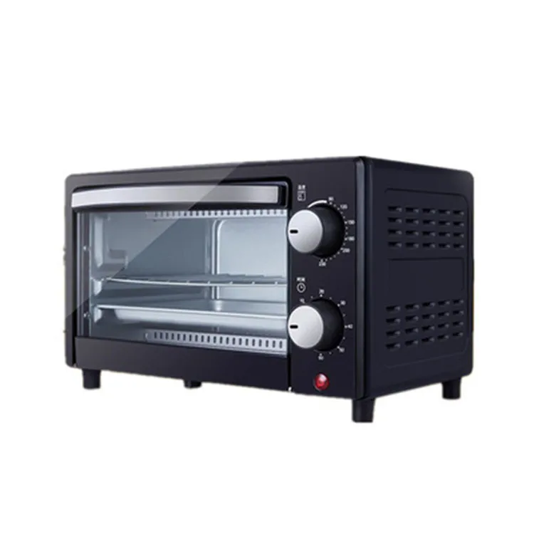 Бытовые небольшие портативные многофункциональные электрические конвекционные подставки из нержавеющей стали с таймером для выпечки хлеба, 12 л