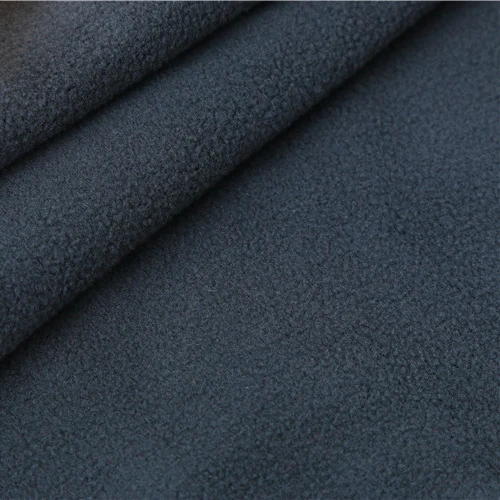 elastic bonded dty Polar Fleece Fabric 100% polyester  for kids jacket bags