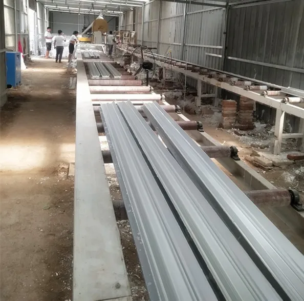 Gypsum Cornice Making Machine Gypsum Cornice Decoration Production Line