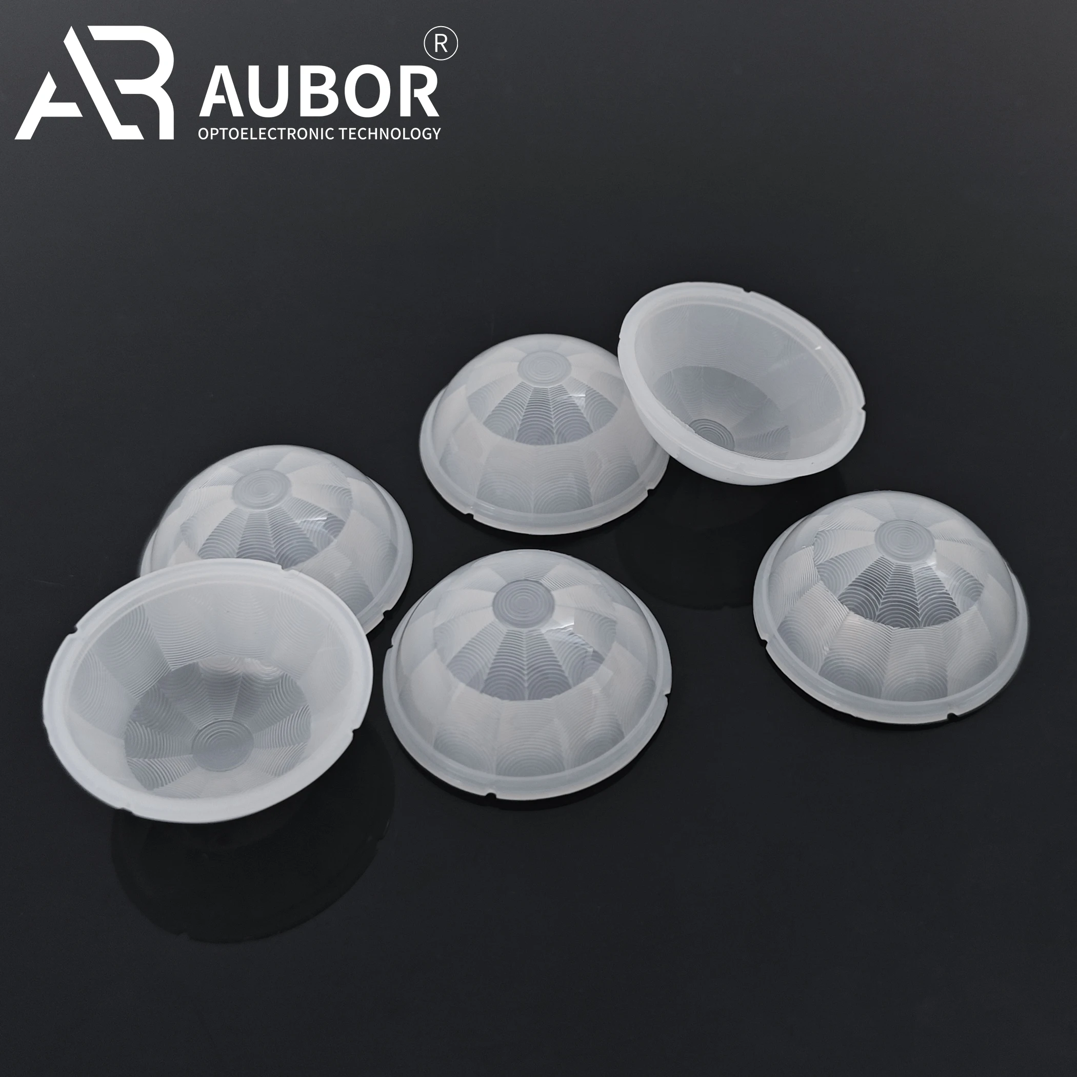 Human Infrared Sensor Fresnel Lens Plastic Dome HDPE Material PIR Motion Reflector Image