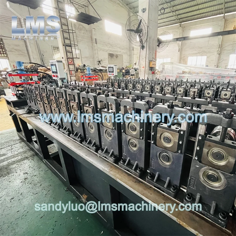 Electric Cabinet MCB DIN Mounted Rail Roll Forming Machine Full Auto Production Line