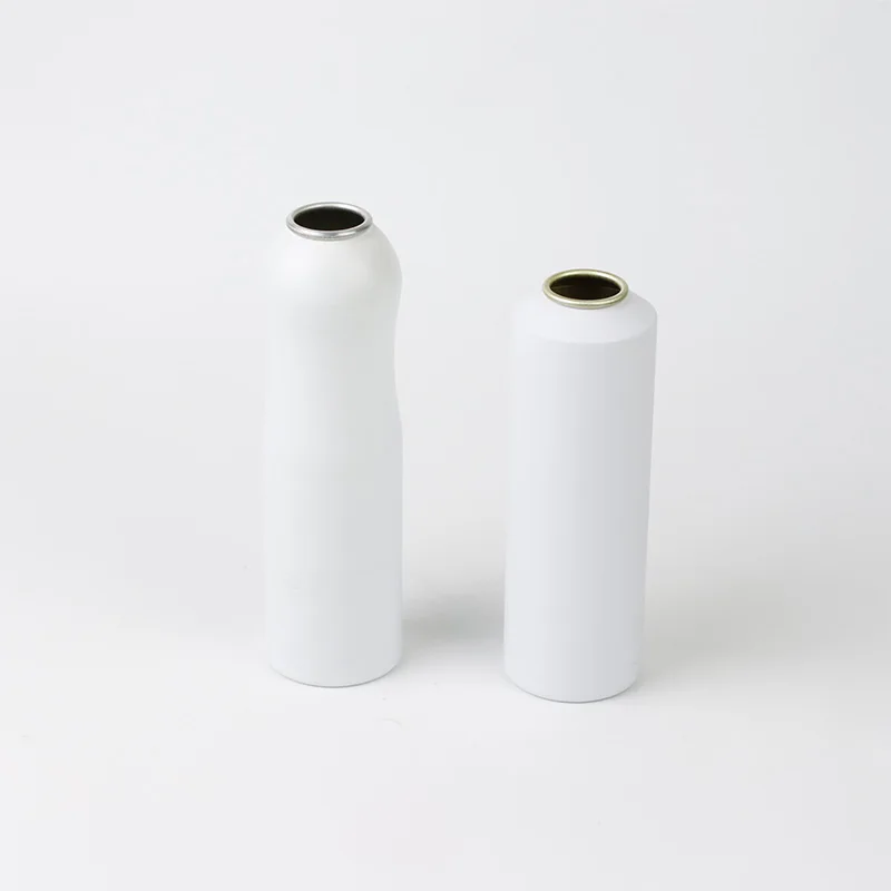Aluminum Refillable Empty Aerosol Spray Can with Pump Closure Metal Cans for Cosmetic Products