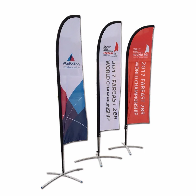 Custom Flying Banners bali bow sail swooper Teardrop Flag ,Feather Flag Banners,Beach Flags