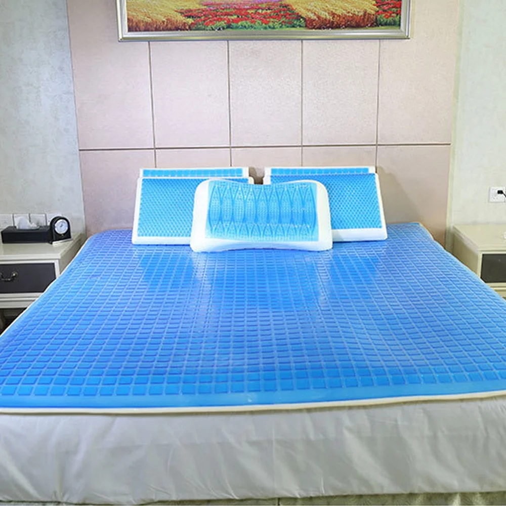 Hot selling Factory Direct  PU pad cooling gel mattress topper Gel mattress