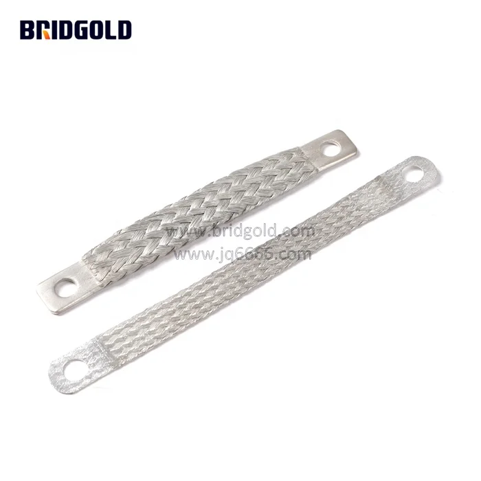 tinned copper braided ground strap for electric drive system