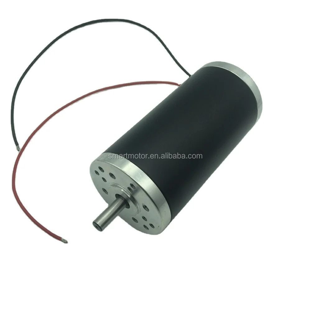 63ZYT02A High Torque Brushed Dc Motor 12v 24v 100w Rated 0.31Nm