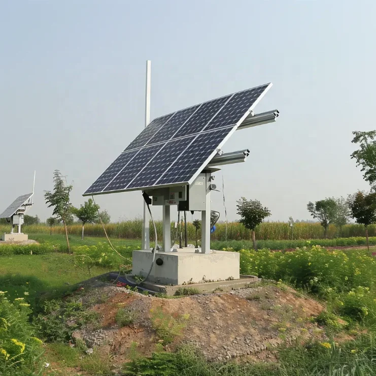 Duel 10kw 20 Panels Kit Double System Completed Systems key components of Sun Tracking Dual Axis Solar Trackers