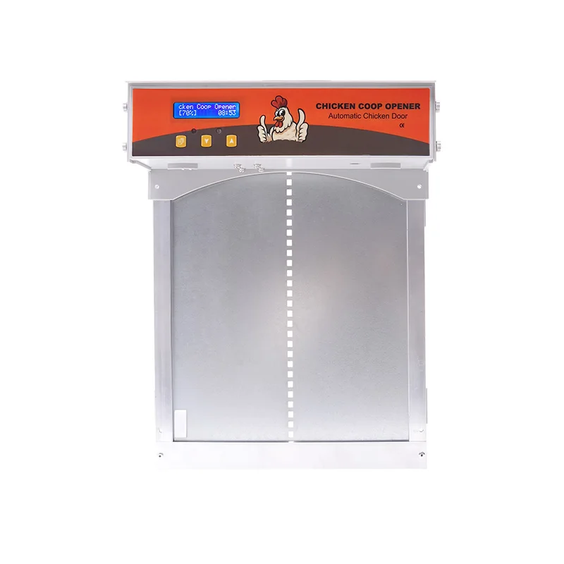 Battery operated water proof automatic chicken coop door opener