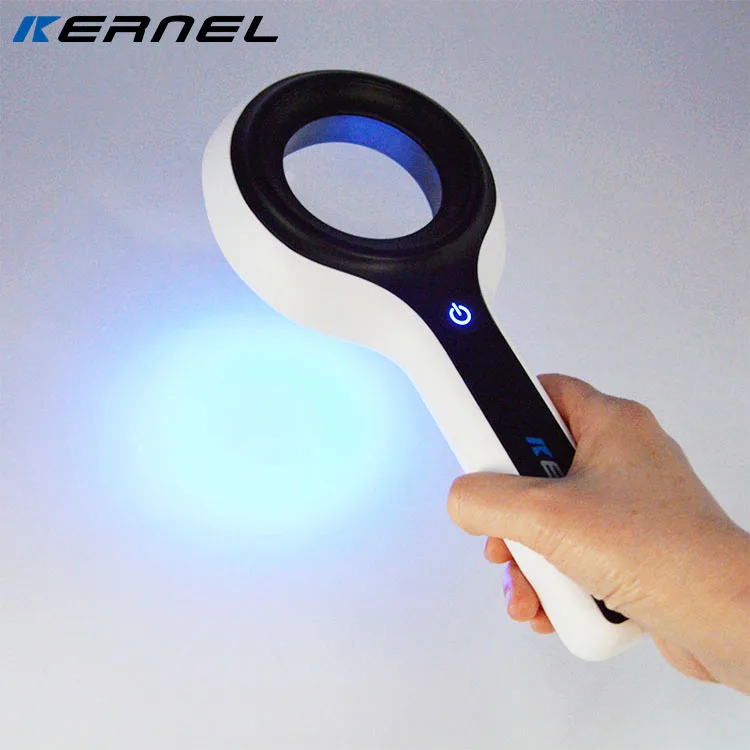 Medical skin analyzer portable Skin Analysis Mini Wood lamp Skin Analyzer