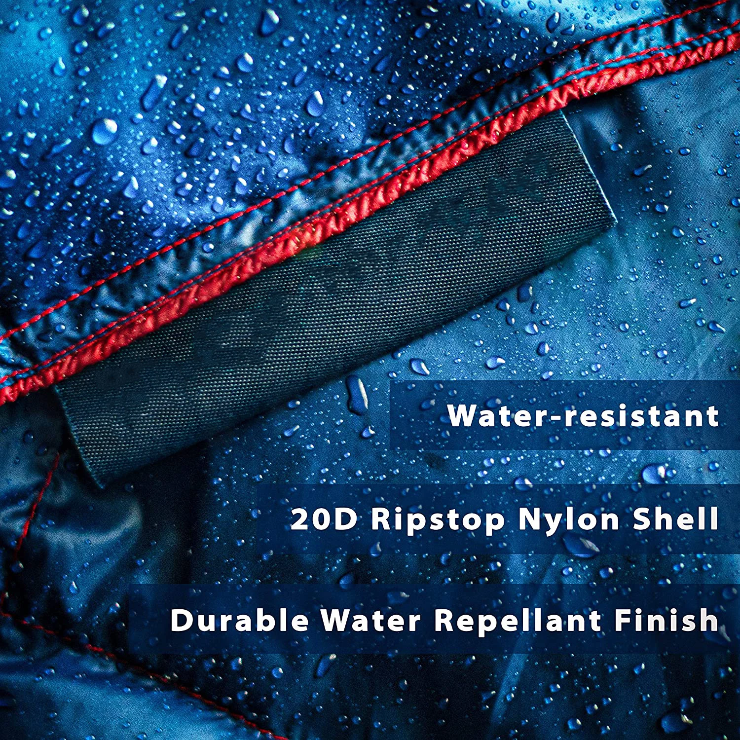 outdoor Waterproof and Breathable Puffy Goose Down Lightweight Camping hiking