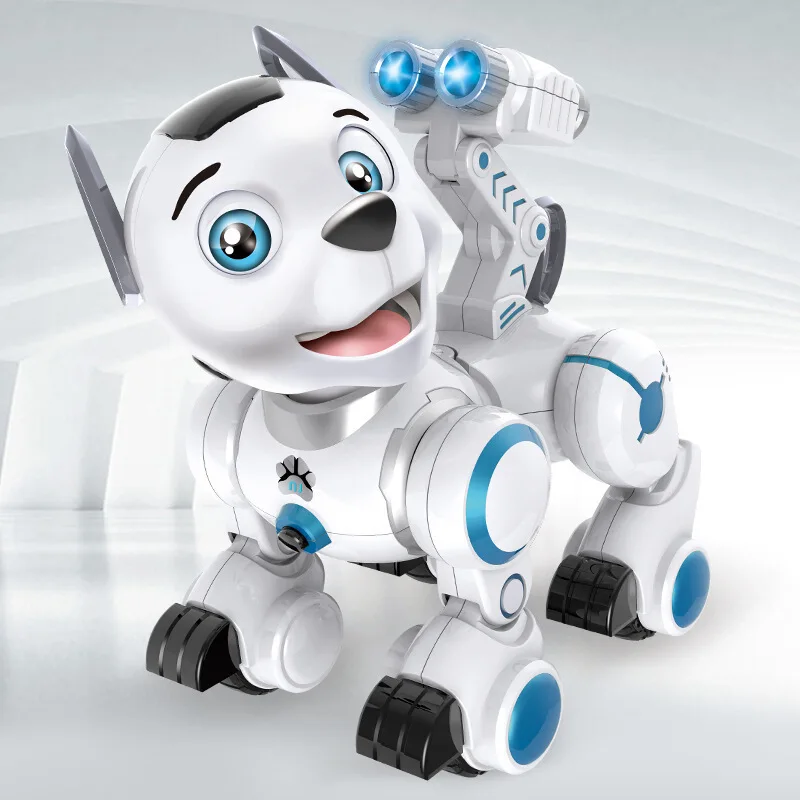 RC Programmable Puppy Interactive Intelligent Smart Dogs Gesture Sensing Remote Control Robot Dog patrol toys for Kids