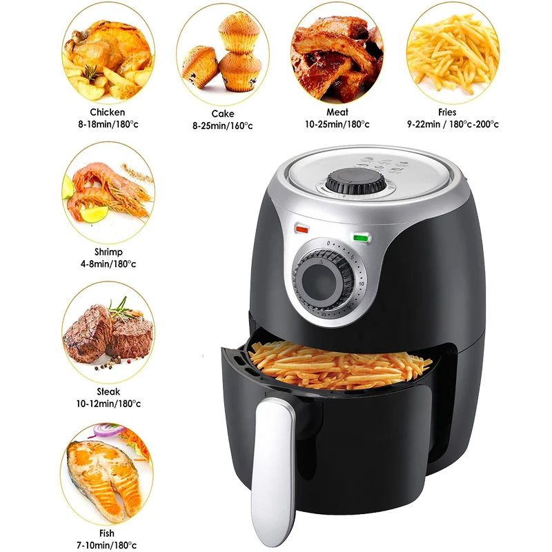 Deep Frying Mode Rapid Heating Up Non-stick Mini High Quality Electric Air Fryer Price