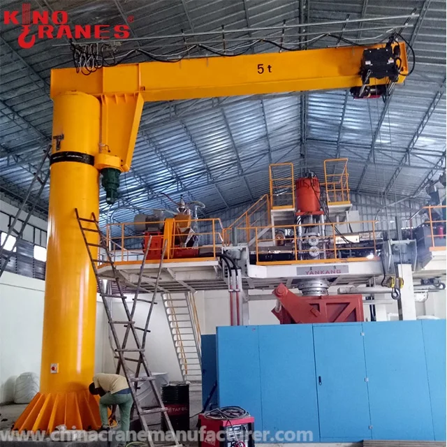 Lifting Swing Arm Pillar Slewing Electric Suspend Bridge 20ton Jib Crane