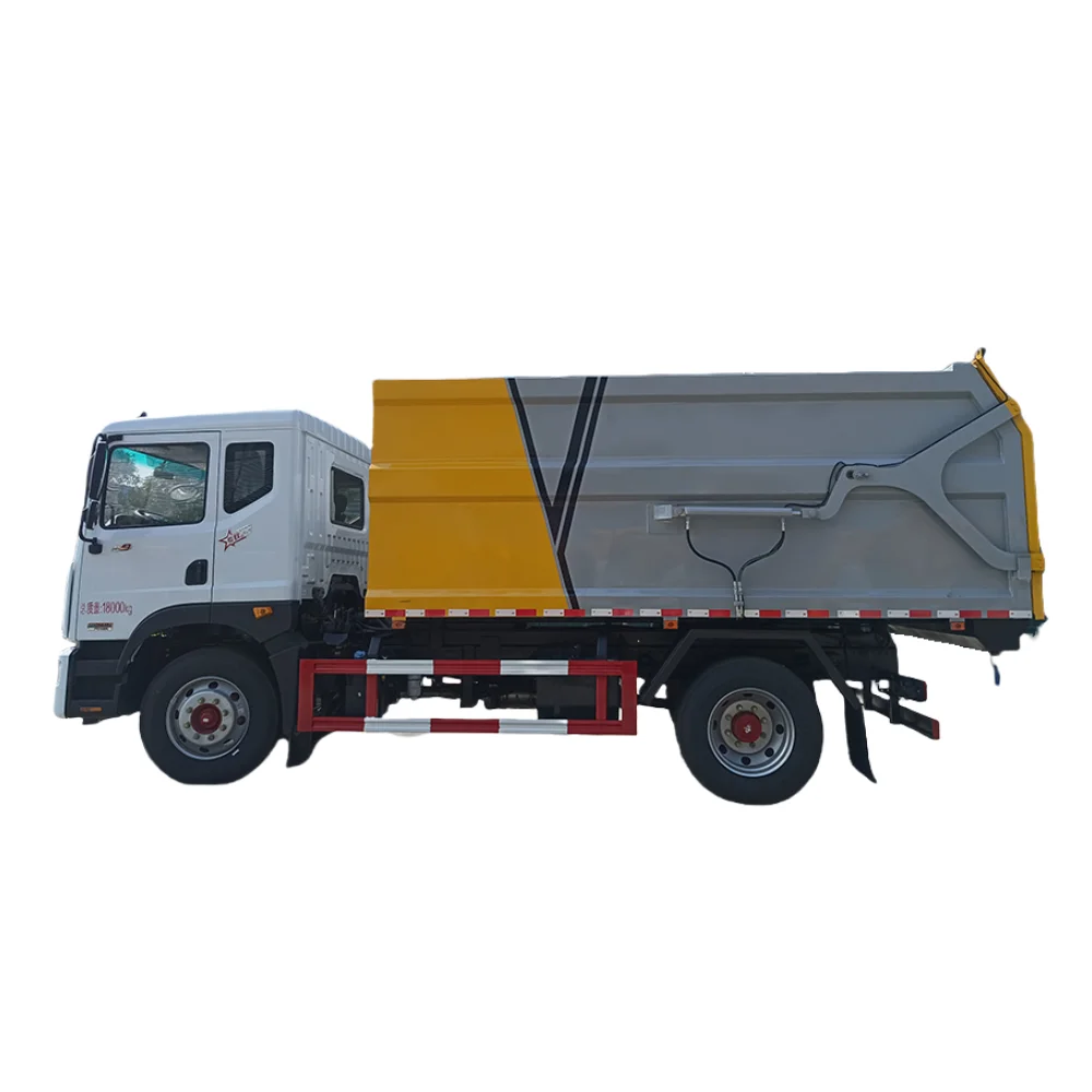 Automatic Garbage Loading Trucks And Garbage Trucks China Specializes Garbage Trucks